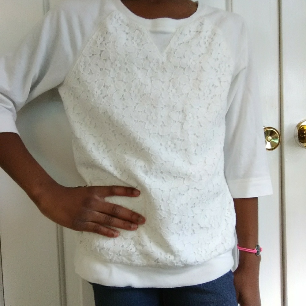 Girls White Top